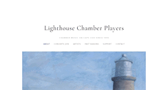 Desktop Screenshot of lighthousechamberplayers.org